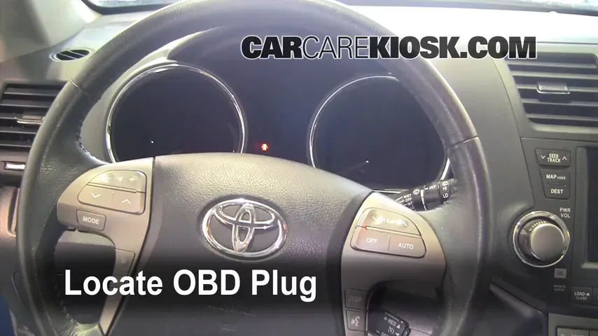 2008 Toyota Highlander Sport 3.5L V6 Check Engine Light